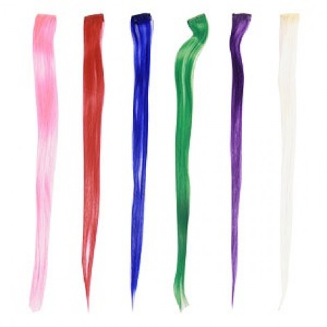 ビビットカラーぱっちんエクステ