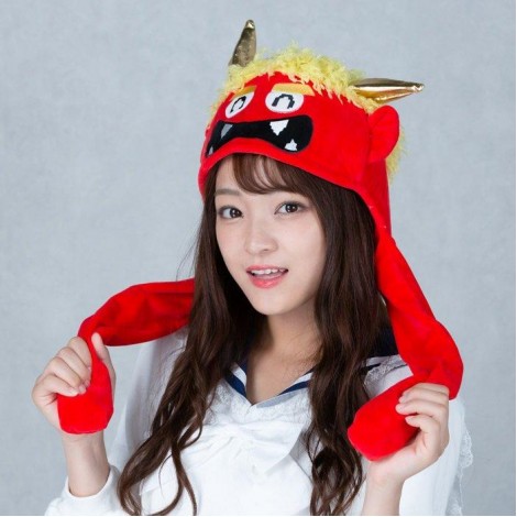 鬼ちゃんぴこみみ帽子