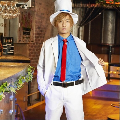 白クロス付き怪盗キッド風スーツセット