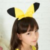 カチューシャつきピカチュウイメージイエローワンピース