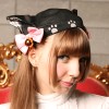 鈴リボンつき猫耳ぼうし