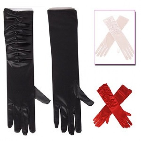 ミディアムサテンくしゅくしゅグローブ