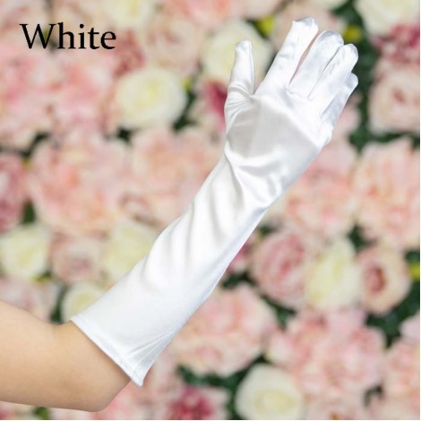 プレーンサテンミディアムグローブ