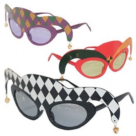 ピエロ風サングラス