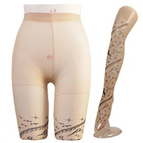 キラキラアイテム総柄ストッキング