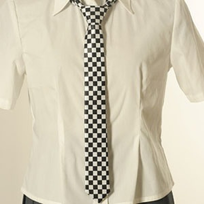 黒×白ブロック...