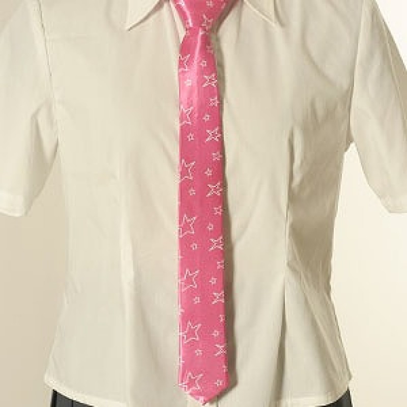 ピンク地×星柄...