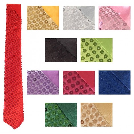 スパンコールネクタイ