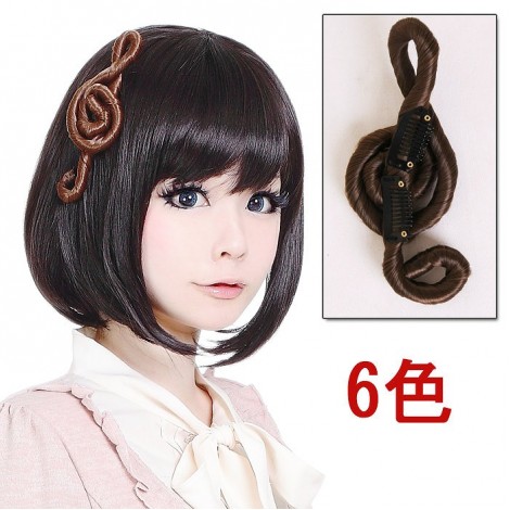 ト音記号ヘア飾り
