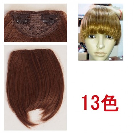 ウイッグ 前髪ポイントウィッグ エクステ 耐熱 wig カラー展開 コスプレ