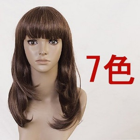 ストレ―トレイヤーロングウィッグ