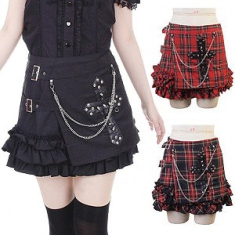 巻きスカート風クロススカート