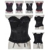 はしごレースのビスチェ風コルセットコルセット ビスチェ コルセット ビスチェ コルセット