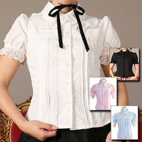 6種のふんだんレースブラウス