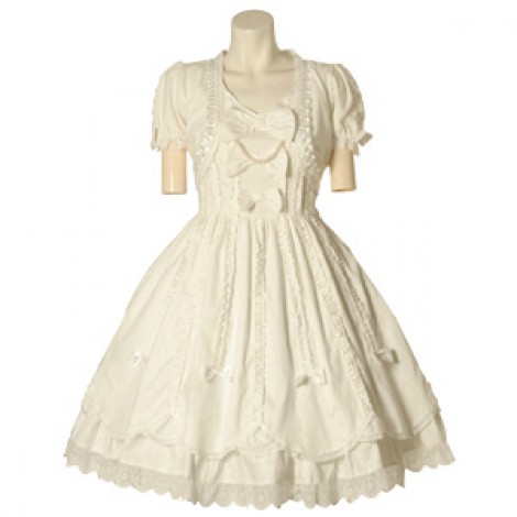 ボレロつき真珠姫ドレス