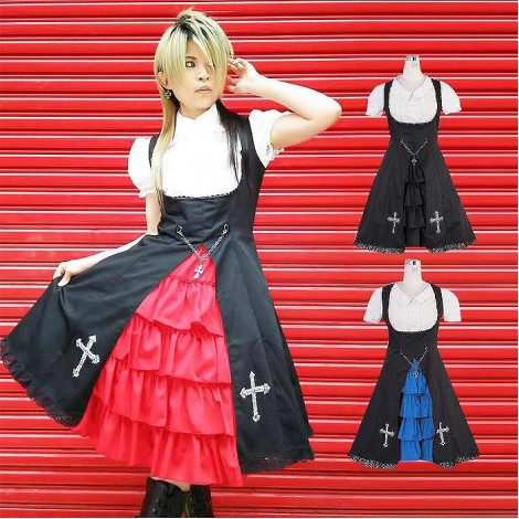 邪シスターのジャンパースカート