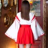 ミニ丈巫女さん衣装2点セット