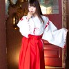 ロング丈巫女さん衣装3点セット