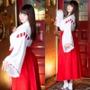 ロング丈巫女さん衣装3点セット