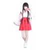 ショート丈巫女コスチューム2点セット