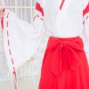 ミニ丈巫女さん衣装2点セット