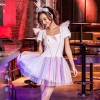 ツノカチューシャ・翼つきユニコーン擬人化チュールスカートワンピース