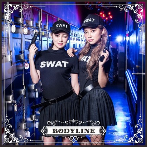 拳銃つきSWATワンピース4点セット