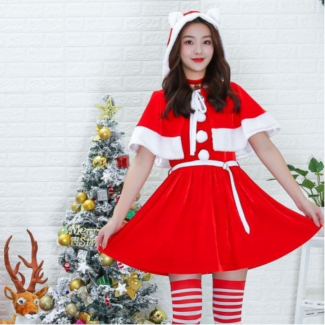 ねこみみケープサンタ