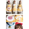 ドラえもんドラミちゃんイメージイエローメイド服5点セット