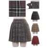 タータンチェックスクールスカート