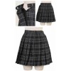 ポイントカラーチェックスカート