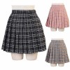 くすみカラーチェックスカート