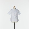 パーツアイテム レディース丸衿ブラウス半袖