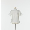 パーツアイテム レディース丸衿ブラウス半袖