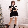 ケープつき編み上げサンタドレス