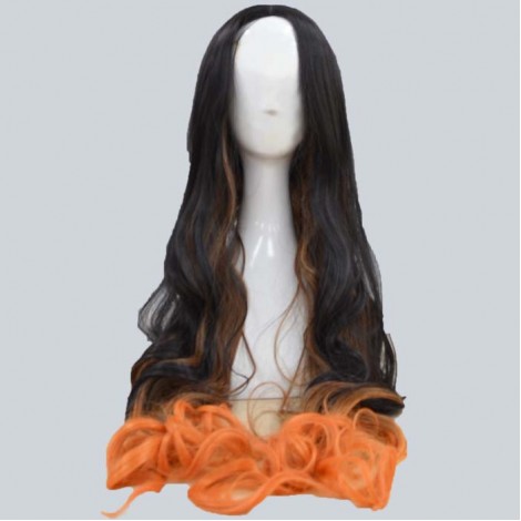 鬼滅の刃竈門禰豆子風　ウィッグ