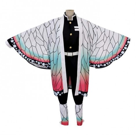 鬼滅の刃　胡蝶しのぶ風コスチュームセット