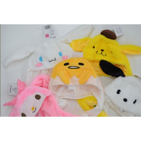 サンリオぴこぴこ帽子5種コンプセット
